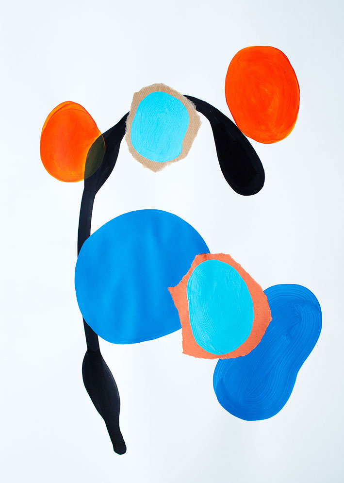Dance with the Eyes Closed 04 painting by Sara Ferrer