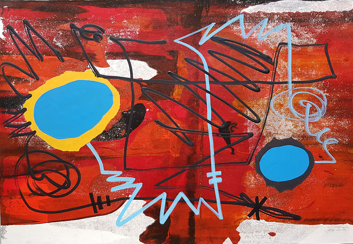 IMDYAT 01 Painting by Sara Ferrer