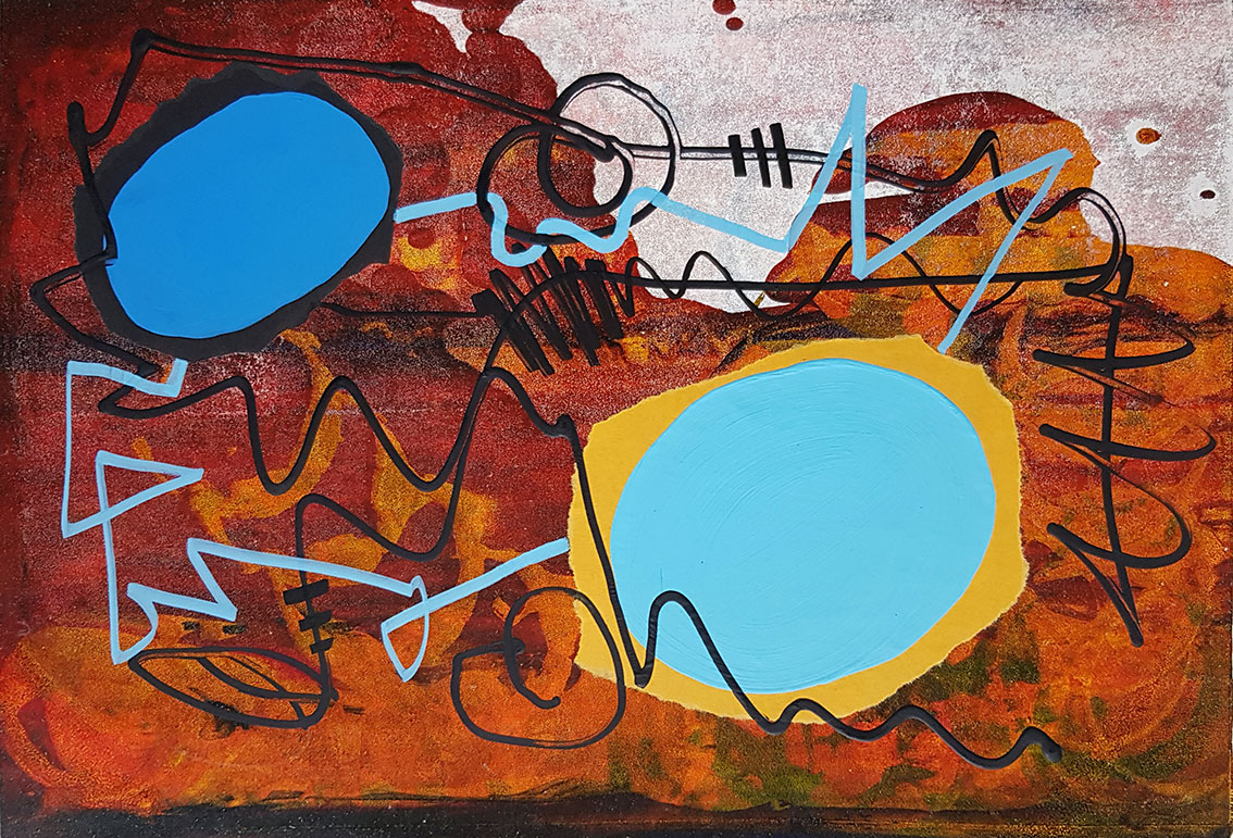 IMDYAT 03 Painting by Sara Ferrer