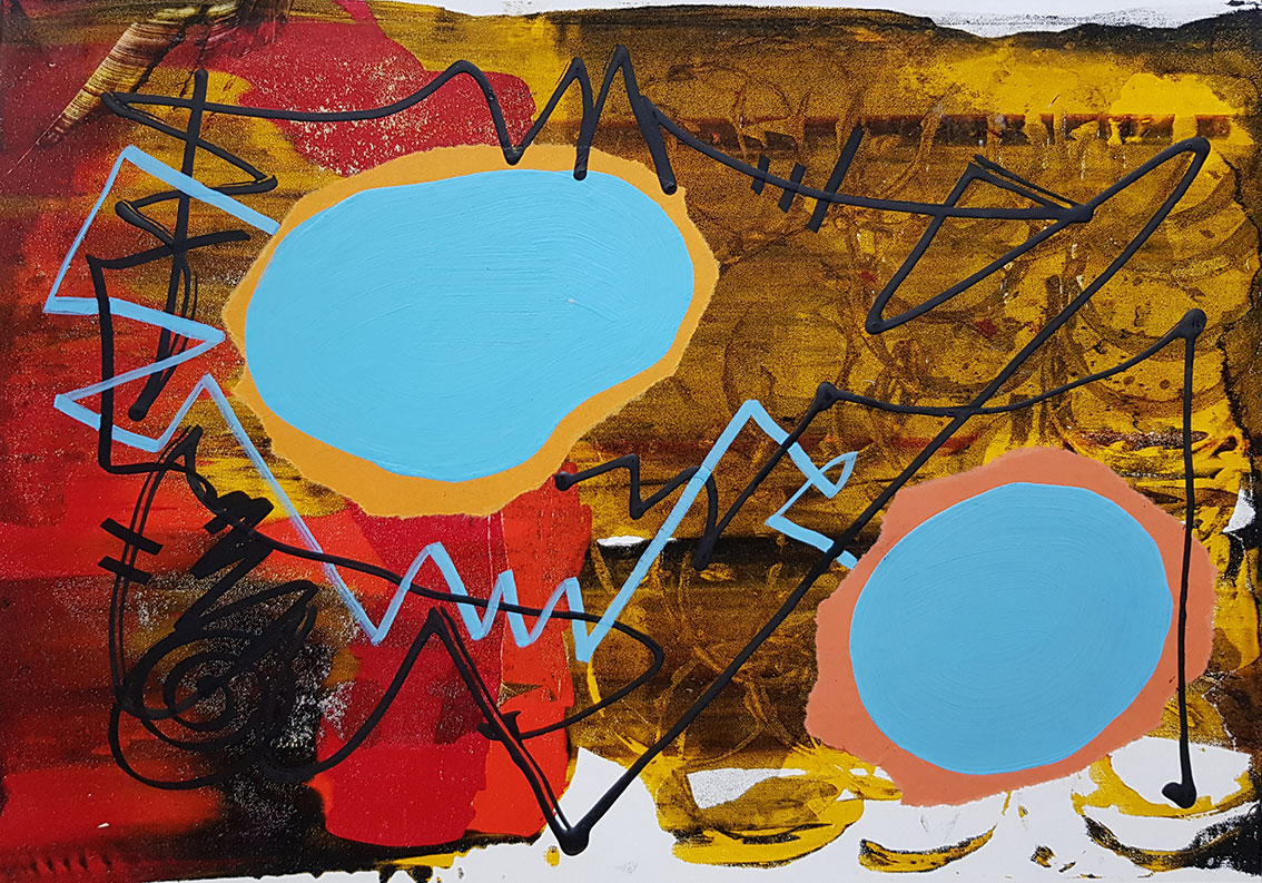 IMDYAT 05 Painting by Sara Ferrer