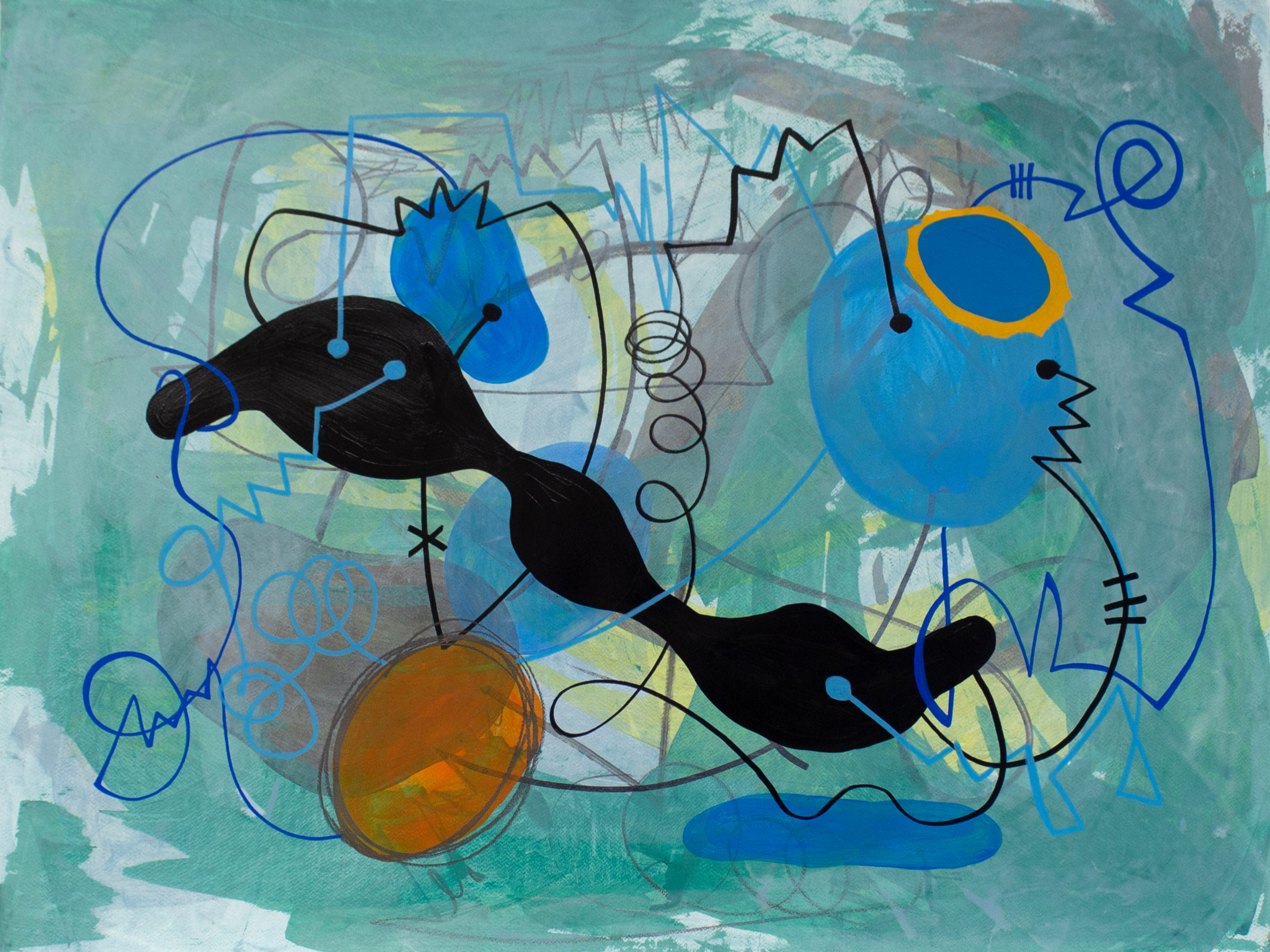 'I dont want it but I really need it 01' Painting by Sara Ferrer