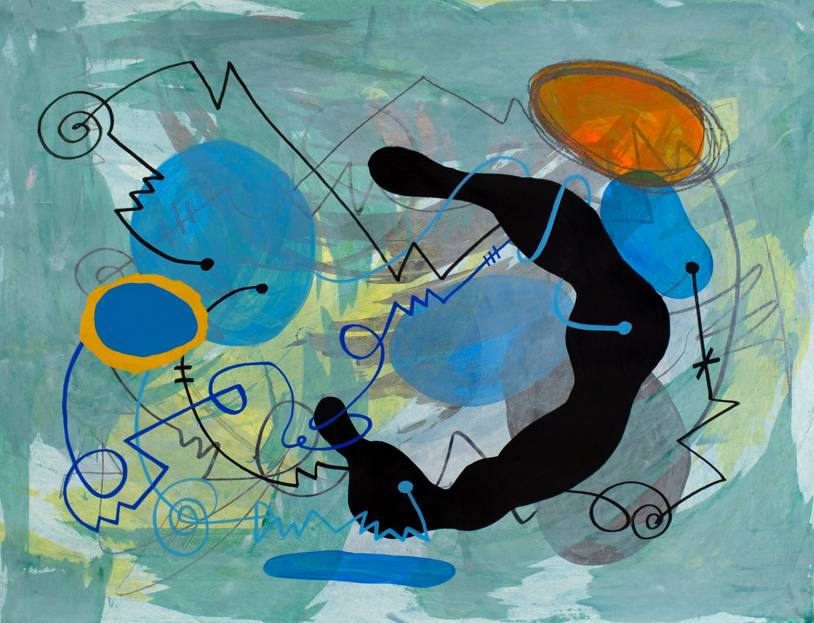 'I dont want it but I really need it 02' Painting by Sara Ferrer