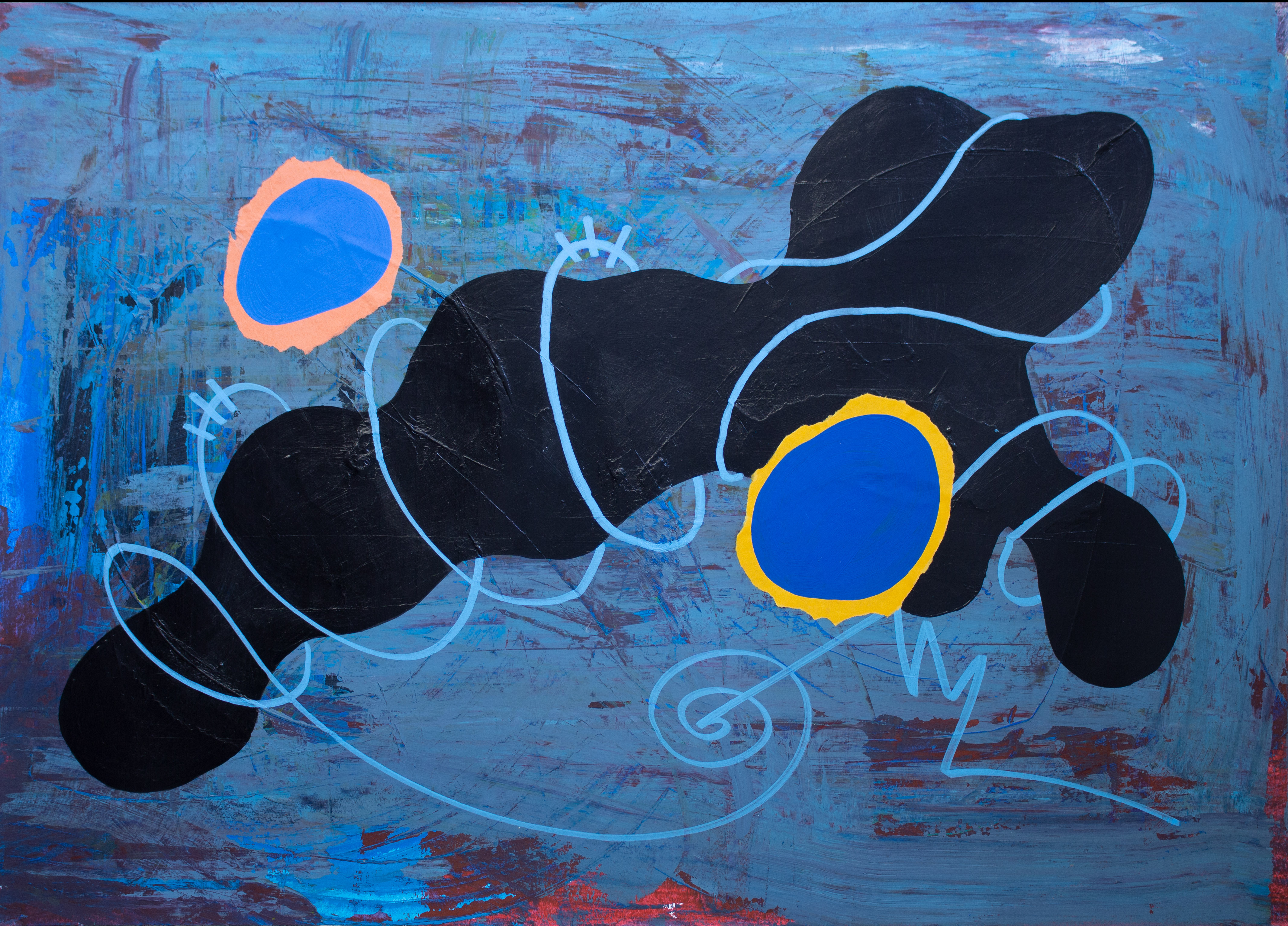'That day everything went wrong 01' Painting by Sara Ferrer